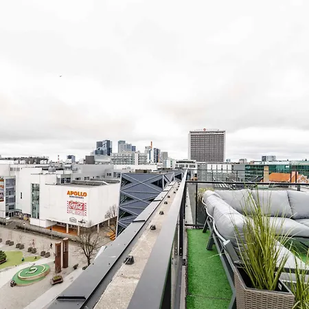 Rotermann Quarter With Rooftop Terrace & Panoramic View Tallin
