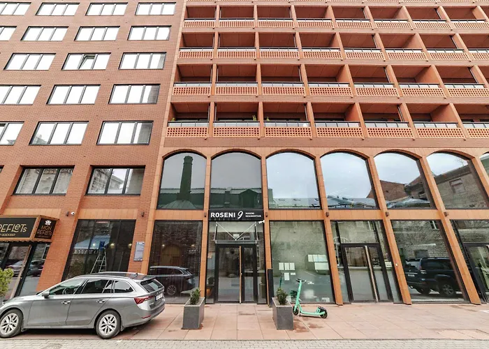 Апартаменты Rotermann Quarter With Rooftop Terrace & Panoramic View